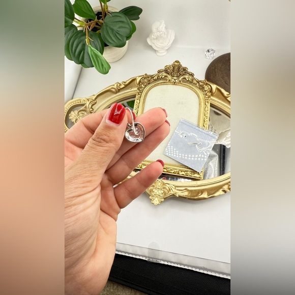 MARC Sterling Silver Heart Earrings – Swarovski® Marcasite & Cubic Zirconia - Picture 7 of 8